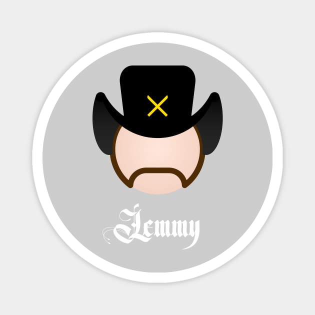 Lemmy Kilmister Magnet by nevens